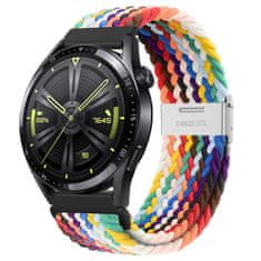 BStrap Elastic Nylon 2 řemínek na Samsung Galaxy Watch Active 2 40/44mm, rainbow
