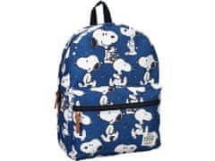 Vadobag Modrý dětský batoh Snoopy