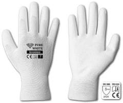 Bradas rukavice PURE WHITE PU 8