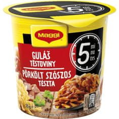 MAGGI 5min Guláš s těstovinami v kelímku 55g