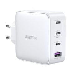 shumee GaN rychlonabíječka 3x USB-C USB 100W PPS PD Power Delivery bílá