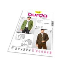 Burda Střih Burda 7291 - Pánské krojové sako
