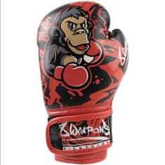 Fairtex 8 WEAPONS Dětské boxerské rukavice JOE - černo/červené