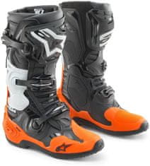 Alpinestars boty TECH 10 KTM 2023 černo-oranžovo-bílé 49,5/14