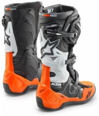 Alpinestars boty TECH 10 KTM 2023 černo-oranžovo-bílé 49,5/14