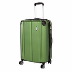 Travelite City 4w S,M,L Green – sada 3 kufrů