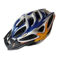 CASCO Viper MX Surf oranžovo-modrá matná, vel. L 58-62cm