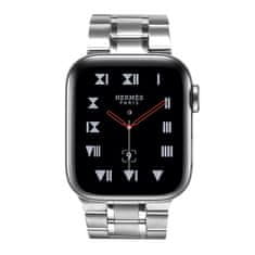 X-Site Řemínek pro Apple watch kovový Exquisite 42/44/45/49mm stříbrný