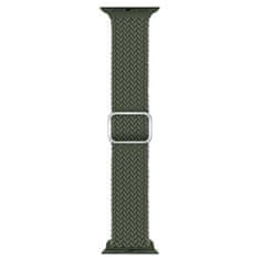 X-Site Řemínek pro Apple watch nylonový 42/44/45/49mm zelený