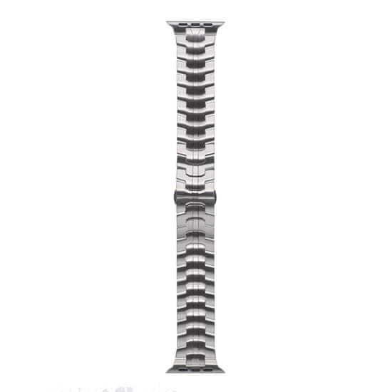 X-Site Řemínek pro Apple watch kovový Iron man 38/40/41mm stříbrný