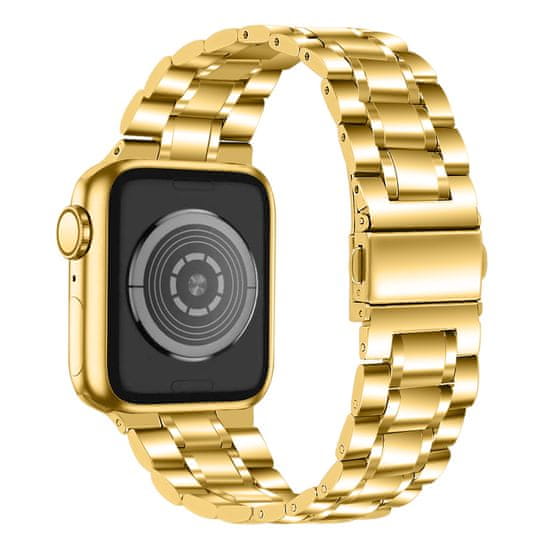 X-Site Řemínek pro Apple watch kovový Exquisite 42/44/45/49mm zlatý