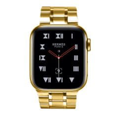 X-Site Řemínek pro Apple watch kovový Exquisite 42/44/45/49mm zlatý