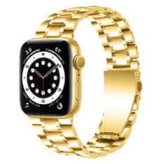 X-Site Řemínek pro Apple watch kovový Exquisite 42/44/45/49mm zlatý