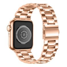 X-Site Řemínek pro Apple watch kovový Exquisite 38/40/41mm rose gold