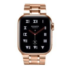 X-Site Řemínek pro Apple watch kovový Exquisite 38/40/41mm rose gold