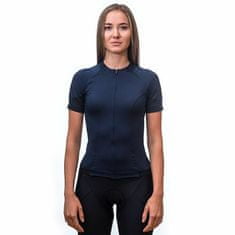 Sensor COOLMAX RACE dámský dres celozip kr.rukáv deep blue velikost M