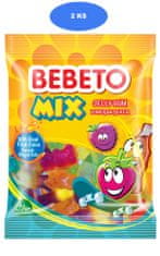 Bebeto   želé bonbóny Mix 80g (2 ks)