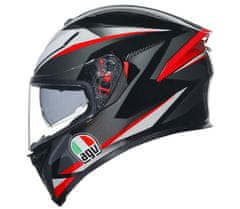 AGV Helma na moto K5S MULTI MPLK PLASMA BLACK/GREY/RED vel. XL