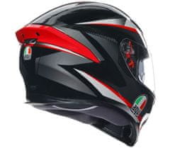 AGV Helma na moto K5S MULTI MPLK PLASMA BLACK/GREY/RED vel. XL