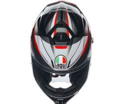 AGV Helma na moto K5S MULTI MPLK PLASMA BLACK/GREY/RED vel. XL