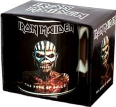CurePink Keramický hrnek Iron Maiden: The Book of Souls (objem 300 ml)