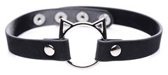 Master Series Master Series Slim Choker Kinky Kitty (Black), fetish obojek