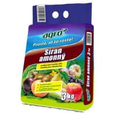 AGRO CS hnojivo Síran amonný 3kg AGRO