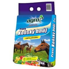 Agro hnůj pravý koňský 3kg AGRO