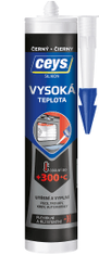 Ceys Silikon vysoká teplota 280ml ČER