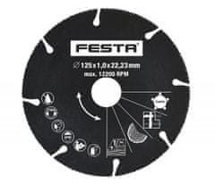 Festa kotouč řez.univerzál.125x1,0x22,2mm karbidový FESTA