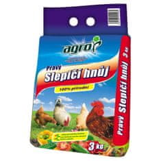 Agro hnůj pravý slepičí 3kg AGRO