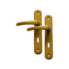 STREFA Kování MICHAELA klika + klika pro dozický klíč, 72 mm, zlatá