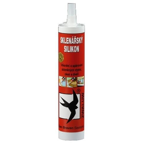 Den Braven silikon sklenářský 280ml TRA RL