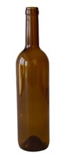 STREFA Láhev na víno 750ml skleněná zelená