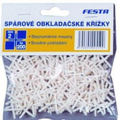 Festa křížky obkladačské 2,0mm (200ks) FESTA