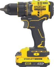 Stanley vrtačka Aku 18V Li-Ion, kufr, 2 baterie, V20, SFMCD720D2K-QW, STANLEY