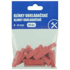 STREFA Klínky obkladačské 0-8mm (30ks)