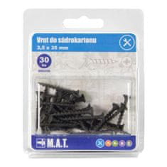 M.A.T. Group Vrut do sádrokartonu3,5x35mm hrubý z.,f. (30ks)