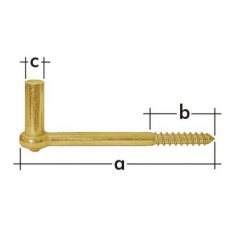 DMX Držák čepu d 13mm/106mm CW13/106