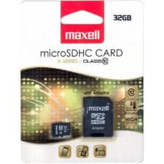 Maxell MicroSDHC 32GB CL10 + adpt 854718