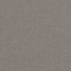 Greatstore Dětská pohovka taupe 70 x 45 x 30 cm textil