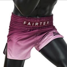 Fairtex Thai šortky Fairtex BS1904 Fade - maroon