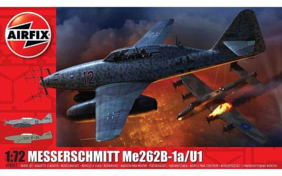 Airfix Messerschmitt Me 262B-1a Schwalbe, Classic Kit A04062, 1/72