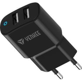 Yenkee YAC 2024 Dual USB Nabíječka 2,4A