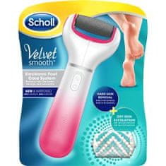 Scholl Elektrický pilník Velvet Smooth a extra drsná hlavice