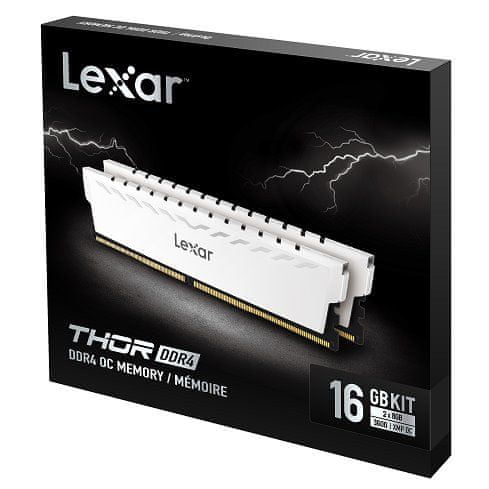 Lexar THOR DDR4 16GB (kit 2x8GB) UDIMM 3200MHz CL16 XMP 2.0