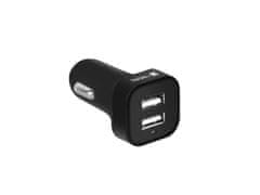 Natec nabíječka do auta CONEY, 1XUSB, 1XUSB-C, 48W