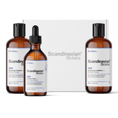 Scandinavian Biolabs Bio-Pilixin Hair Growth Routine pro muže (šampon, kondicionér, sérum) 2x250 ml 1x100 ml