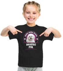STRIKER Dětské tričko boloňský psík Dětská velikost: 12 let