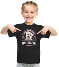 STRIKER Dětské tričko Maltézáček Dětská velikost: 8 let